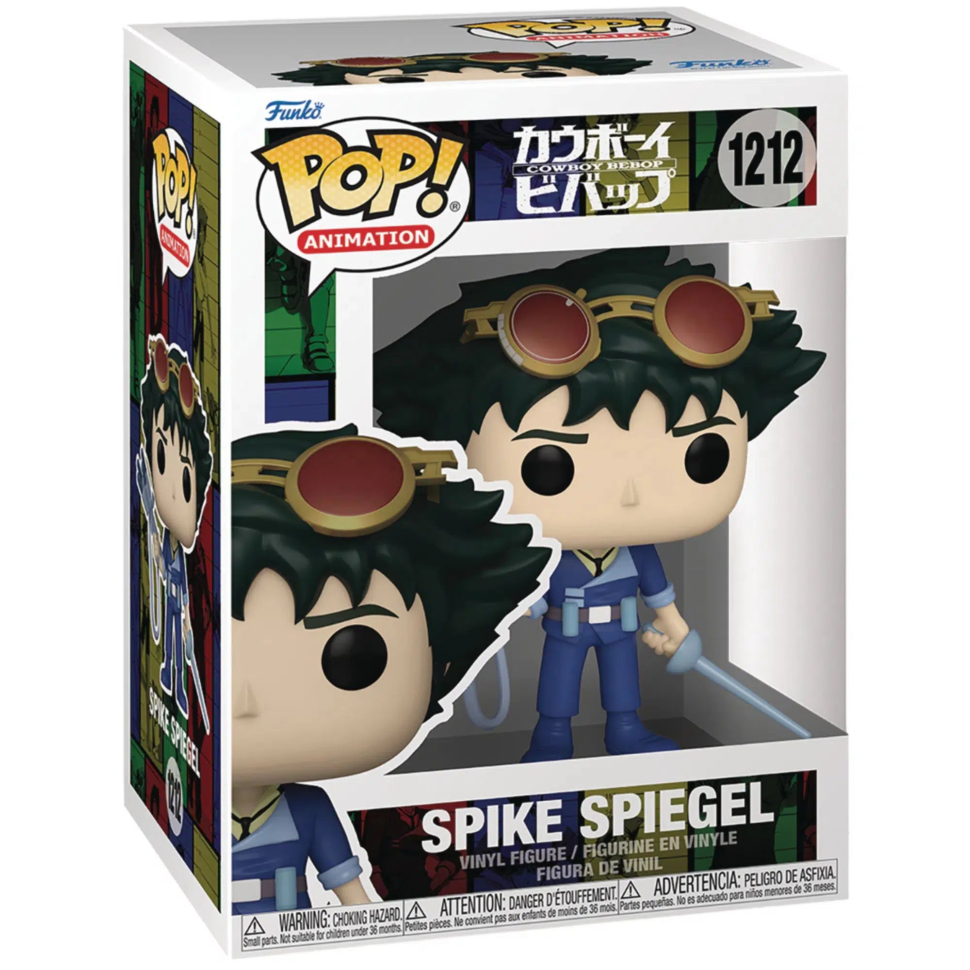 Cowboy-Bebop-Spike-Spiegel-Figure-Funko-POP-Animation-Series-1212 Cowboy Bebop - Spike Spiegel Figure - Funko - POP! Animation Series (1212) - Image 1