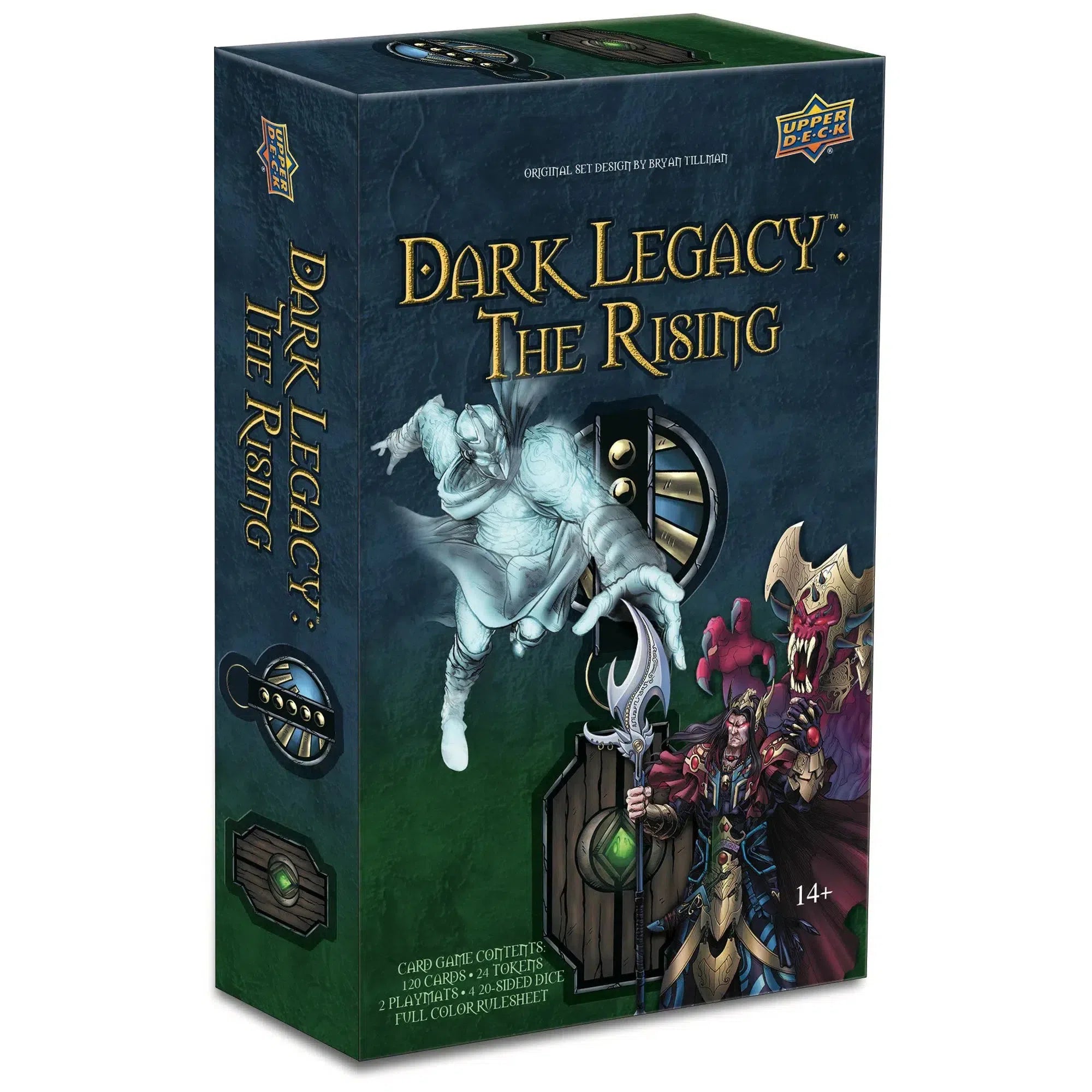 Dark-Legacy-The-Rising-Wind-vs-Earth-Starter-Set-Strategy-War-Card-Game-for-Family-and-Adults-2-Players-Ages-14-Upper-Deck Dark Legacy: The Rising (Wind vs Earth Starter Set) - Strategy War Card Game for Family, and Adults (2+ Players, Ages 14+) - Upper Deck - Image 1
