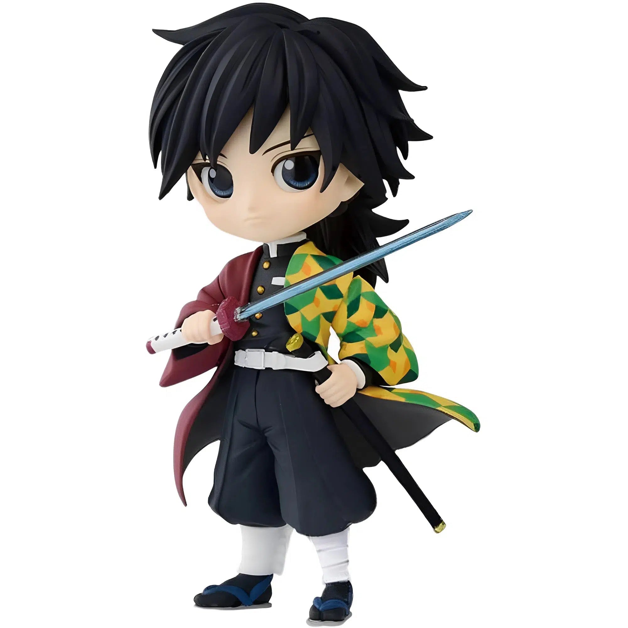 Demon-Slayer-Mini-Giyu-Tomioka-Figure-Version-A-Banpresto-Q-Posket-Petit-Series-Volume-3 Demon Slayer - Mini Giyu Tomioka Figure (Version A) - Banpresto - Q-Posket Petit Series, Volume 3 - Image 1