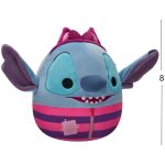 Disney [Lilo & Stitch x Alice in Wonderland] - Stitch in Cheshire Cat Costume Plush (8") - Jazwares - Squishmallows Series - Image 4