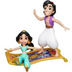 Disney Princess - Aladdin & Jasmine Magic Carpet Ride Figure Set (5") - Hasbro - Poseable Comic Collection Series, Target Exclusive - Image 2