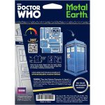 Doctor Who - Tardis Figure Model Kit (Steel, Moderate Difficulty) - Fascinations - Metal Earth Series - Image 3