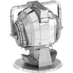 Doctor Who - Unpainted Cyberman Head Figure Model Kit (Steel, Moderate Difficulty) - Fascinations - Metal Earth Series - Image 5