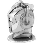 Doctor Who - Unpainted Cyberman Head Figure Model Kit (Steel, Moderate Difficulty) - Fascinations - Metal Earth Series - Image 6