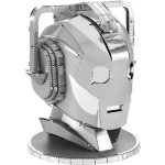 Doctor Who - Unpainted Cyberman Head Figure Model Kit (Steel, Moderate Difficulty) - Fascinations - Metal Earth Series - Image 8
