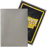 Dragon Shield - Silver Protective Card Sleeves (Matte, 100 Count, Standard Size) - Image 2
