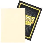 Dragon Shield - Valor Dual Colored Protective Card Sleeves (Matte, Beige & Black, 100 Count, Standard Size) - Image 2