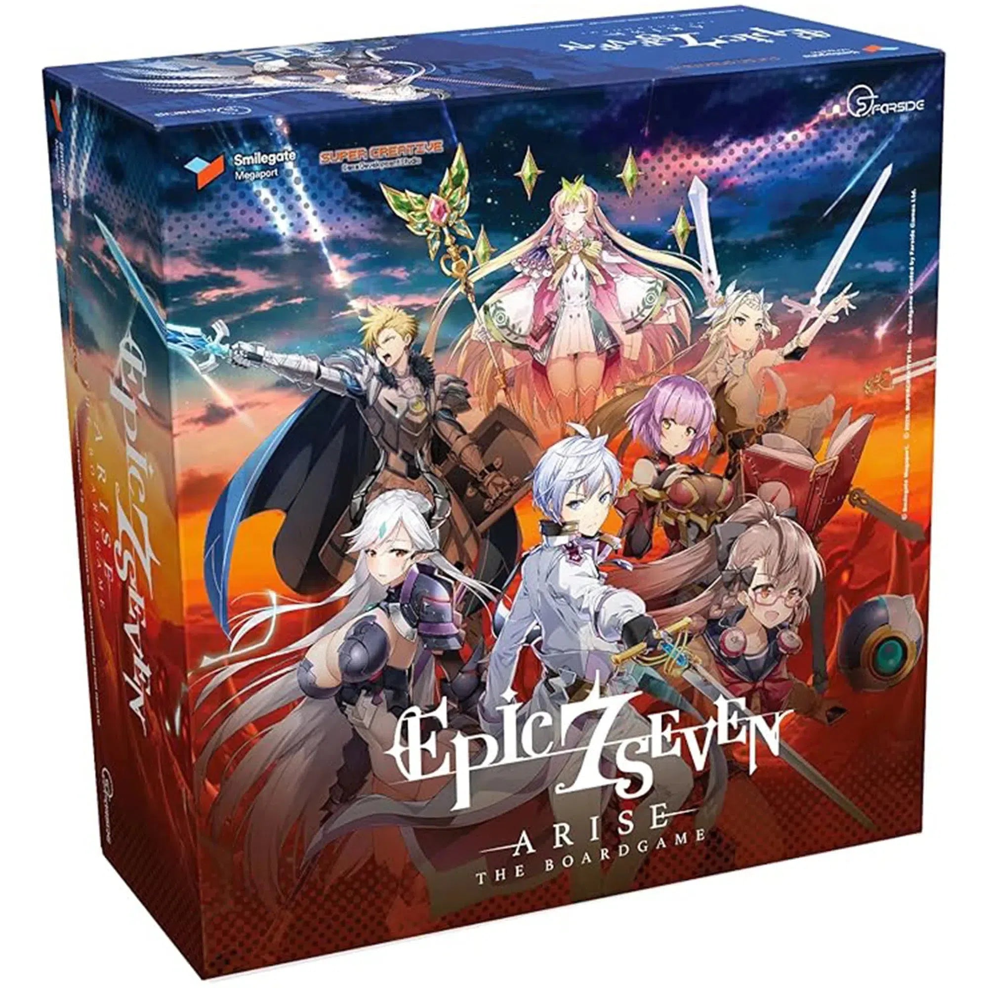 Epic-Seven-Arise-Core-Box-Role-Playing-Anime-Board-Game-for-Adults-1-4-Players-Ages-13-Japanime-Games Epic Seven Arise: Core Box - Role-Playing Anime Board Game for Adults (1-4 Players, Ages 13+) - Japanime Games - Image 1