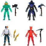Fortnite - Raven, Red Lynx, Moisty Merman & Meowscles Action Figure Set (2.5") - Jazwares - Squads Series - Image 2