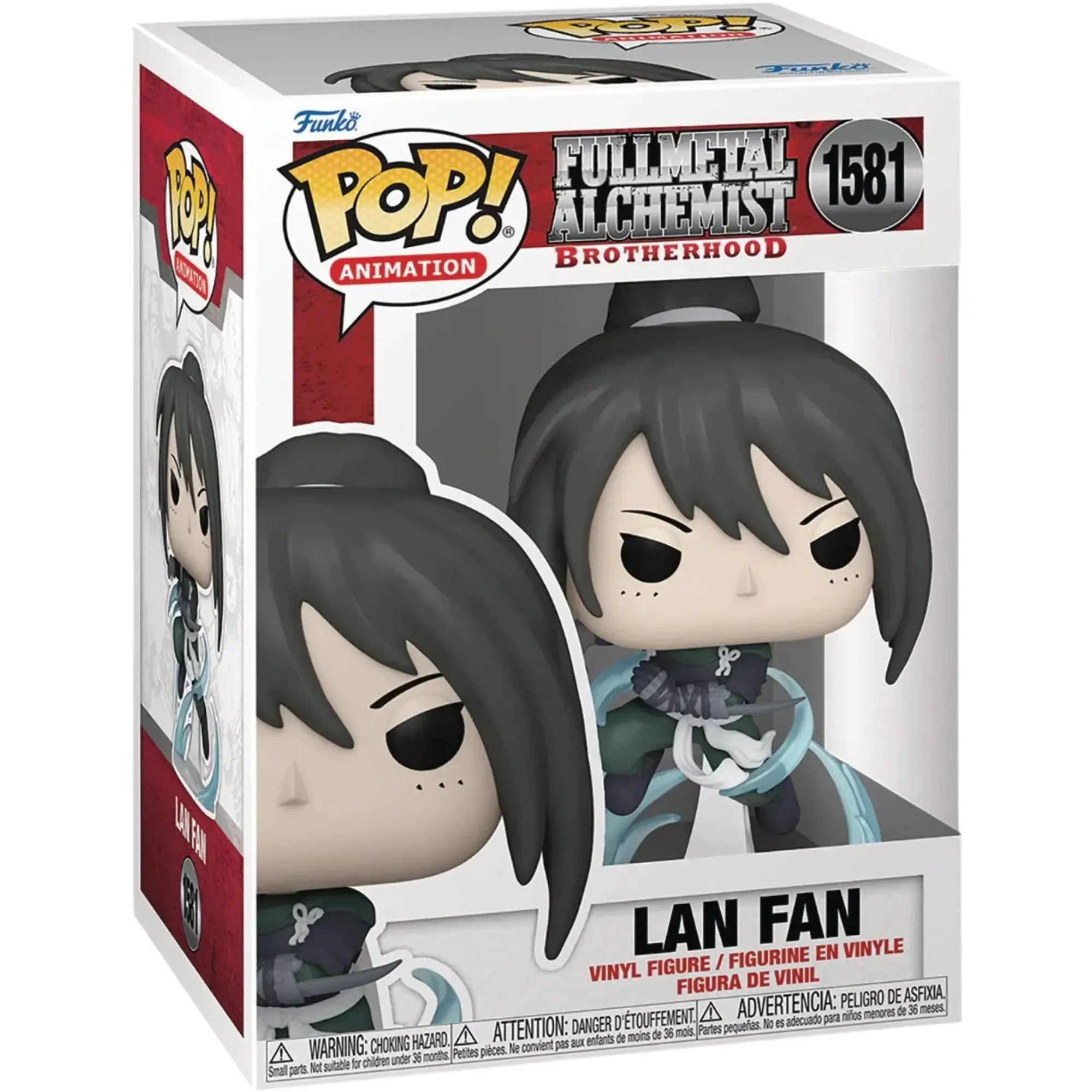 Fullmetal-Alchemist-Brotherhood-Lan-Fan-Figure-Funko-Pop-Animation-Series-1581 Fullmetal Alchemist: Brotherhood - Lan Fan Figure - Funko - Pop! Animation Series (1581) - Image 1