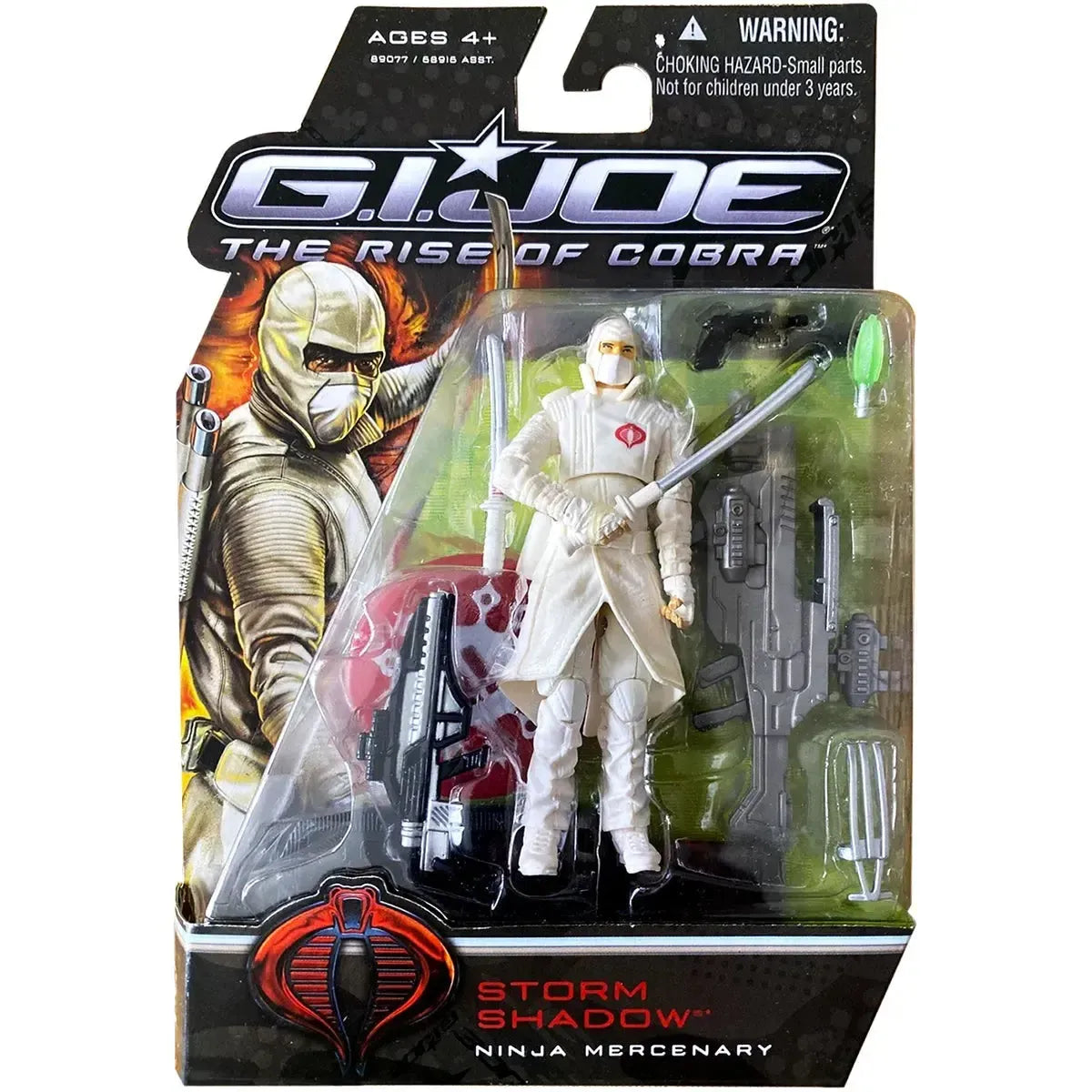 G_I_-Joe-The-Rise-of-Cobra-Storm-Shadow-Action-Figure-3_75-Hasbro-Ninja-Mercenary-Series G.I. Joe: The Rise of Cobra - Storm Shadow Action Figure (3.75") - Hasbro - Ninja Mercenary Series - Image 1