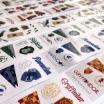 Harry Potter -  Hogwarts Houses and Character Sticker Roll Set - Paperhouse Productions - Image 4