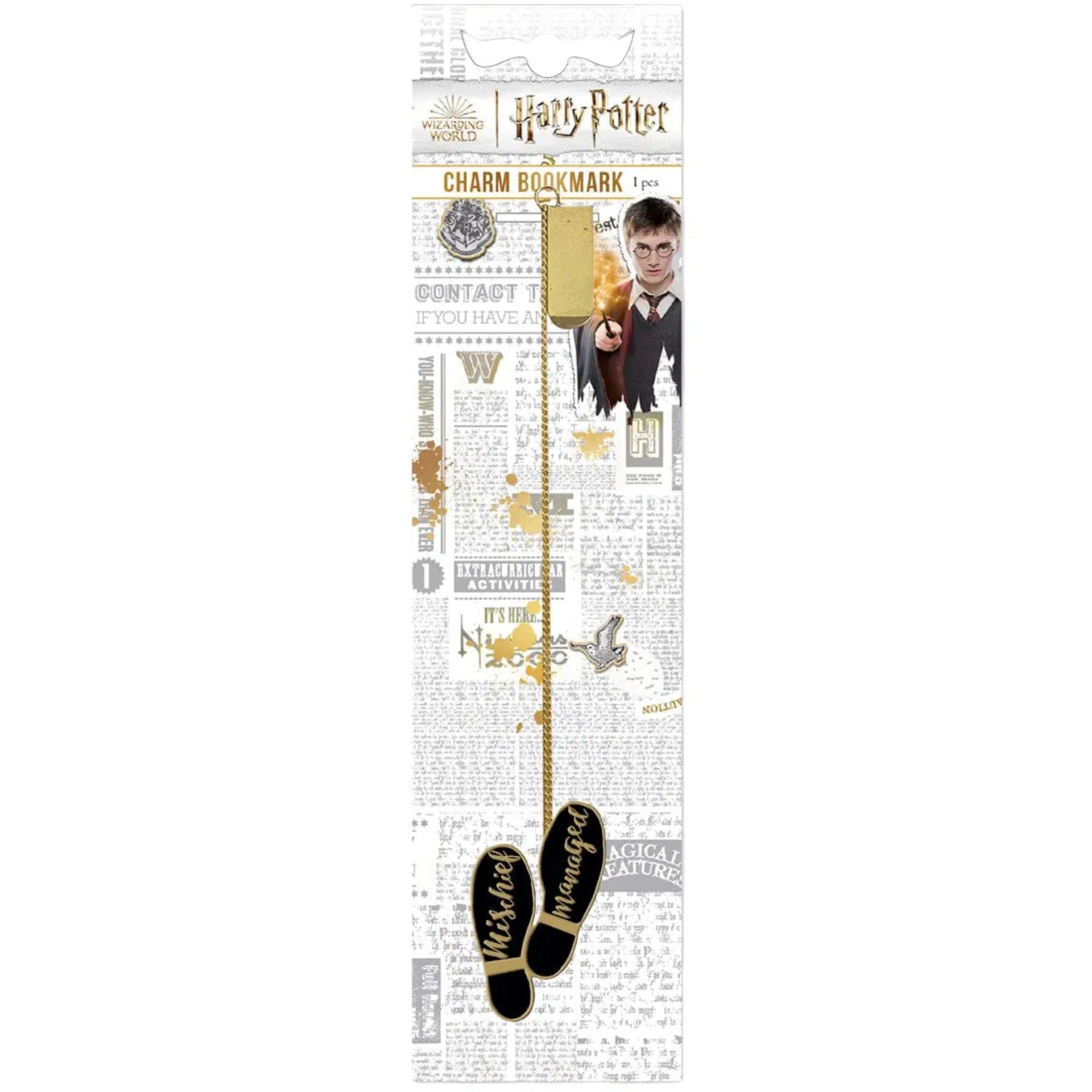Harry-Potter-Mischief-Managed-Charm-Bookmark-Paperhouse-Productions Harry Potter - Mischief Managed Charm Bookmark - Paperhouse Productions - Image 1