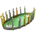 Harry Potter - Quidditch Pitch Model Kit (Steel, Moderate Difficulty) - Fascinations - Metal Earth Series - Image 2