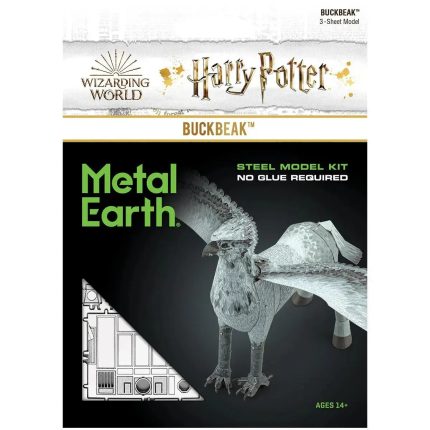 Harry Potter - Unpainted Buckbeak Figure Model Kit (Steel, Moderate Difficulty) - Fascinations - Metal Earth Series