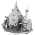 Harry Potter - Unpainted Rubeus Hagrid Hut Figure Model Kit (Steel, Moderate Difficulty) - Fascinations - Metal Earth Series - Image 5