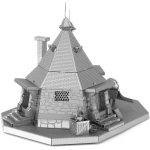 Harry Potter - Unpainted Rubeus Hagrid Hut Figure Model Kit (Steel, Moderate Difficulty) - Fascinations - Metal Earth Series - Image 7