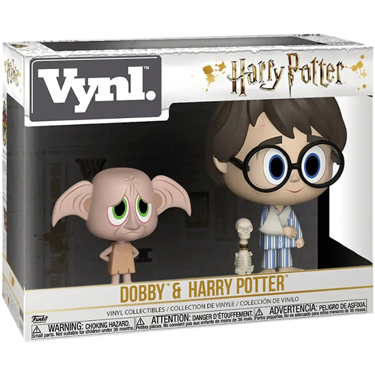 Harry-Potter-and-The-Chamber-Of-Secrets-Dobby-Harry-Potter-Figure-Set-Funko-Vynl-Series Harry Potter and The Chamber Of Secrets - Dobby & Harry Potter Figure Set - Funko - Vynl Series - Image 1