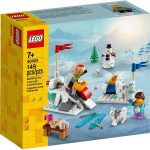LEGO [Seasonal] - Winter Snowball Fight Building Set - Christmas Series (40424)