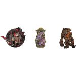 Magic The Gathering - Black Mana Color Pin Badge Set (Limited Edition, Augmented Reality, 3 Pack) - Pinfinity - Image 3