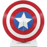 Marvel [Avengers] - Captain America's Shield Model Kit (Steel, Moderate Difficulty) - Fascinations - Metal Earth Series - Image 4