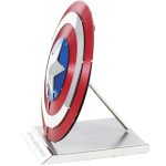 Marvel [Avengers] - Captain America's Shield Model Kit (Steel, Moderate Difficulty) - Fascinations - Metal Earth Series - Image 5