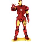 Marvel [Avengers] - Iron Man Figure Model Kit (Steel, Expert Difficulty) - Fascinations - Metal Earth Series - Image 4