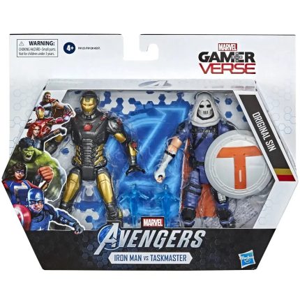 Marvel [Avengers] - Iron Man vs Taskmaster Action Figure Set (6") - Hasbro - Marvel Gamer Verse Series
