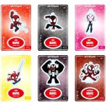 Marvel [Spider-Man] - Various Spider-Man Character Figure/Keychain/Card Booster Pack (Acrylic) - Toy Sapiens - Super Clear Series (5th Edition) - Image 2