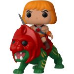 Masters of the Universe - Flocked He-Man on Battle Cat Figure - Funko - Pop! Rides Series (84), Target Con 2022 Edition - Image 2