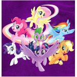 My Little Pony - Purple Roleplaying Game Dice Bag - Renegade Game Studios - Essence 20 Roleplaying System Series - Image 3