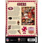 NFL: San Francisco 49ers - Locker Room Jigsaw Puzzle (500 Pieces) - MasterPieces - Image 3