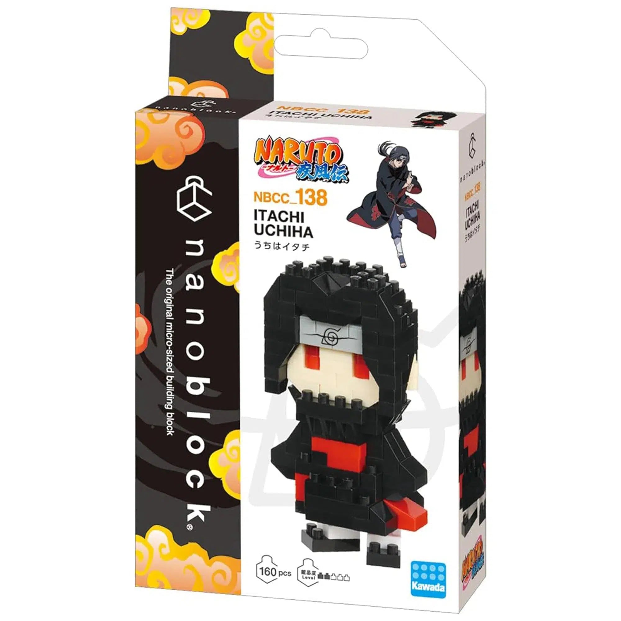 Naruto-Shippuden-Itachi-Uchiha-Figure-Building-Set-Nanoblock-138 Naruto Shippuden - Itachi Uchiha Figure Building Set - Nanoblock - (138) - Image 1