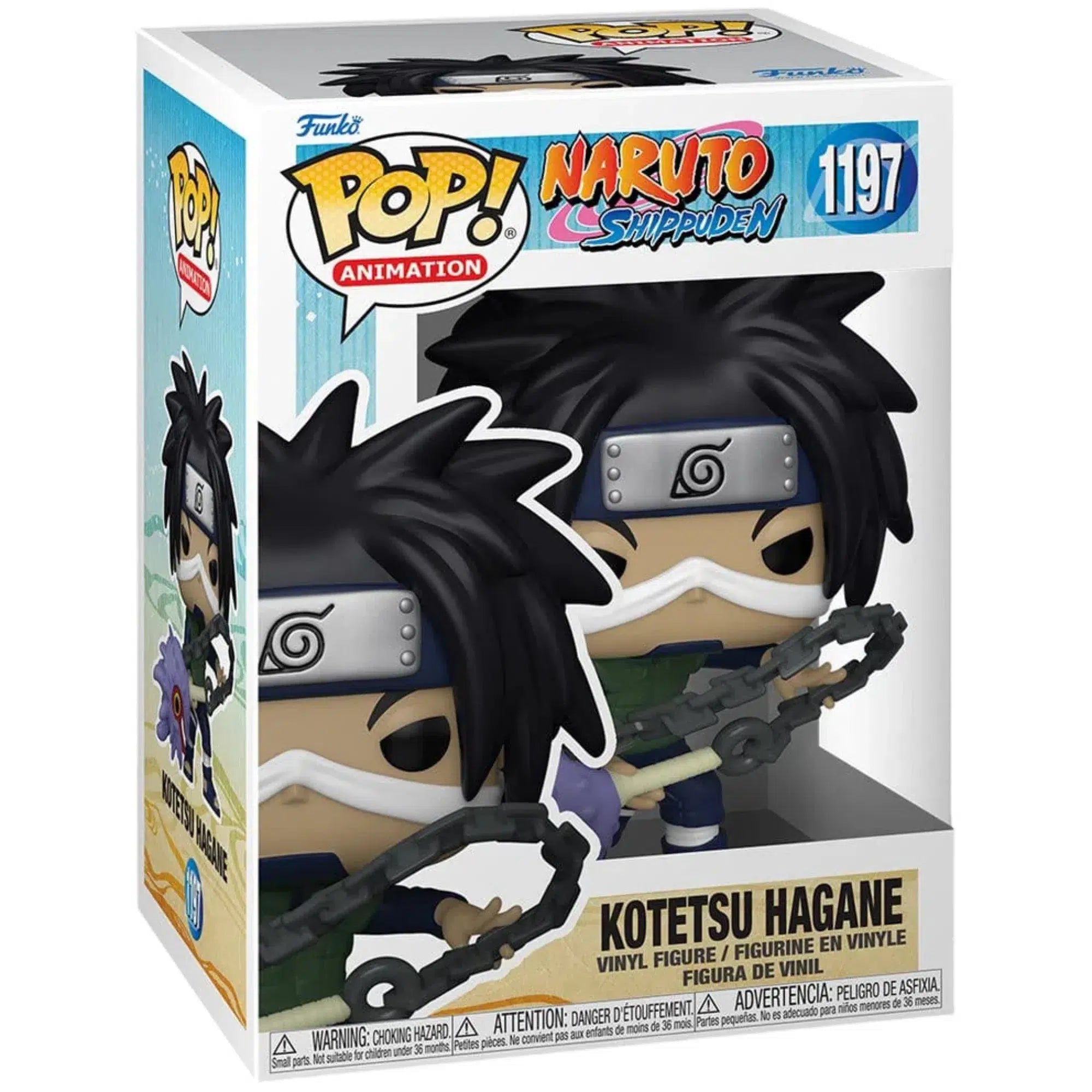 Naruto-Shippuden-Kotetsu-Hagane-Figure-Funko-POP-Animation-Series-1197 Naruto Shippuden - Kotetsu Hagane Figure - Funko - POP! Animation Series (1197) - Image 1