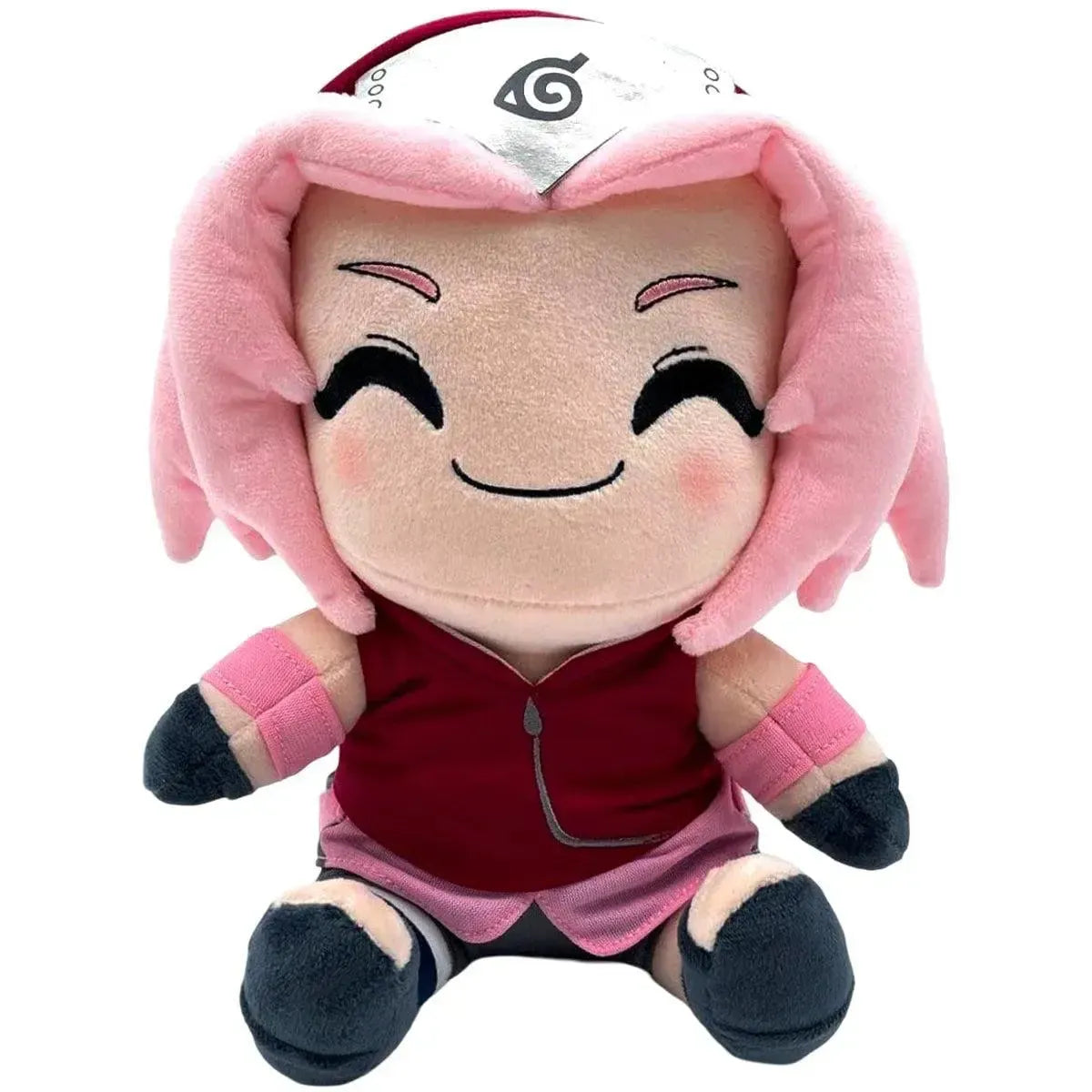 Naruto-Shippuden-Sitting-Sakura-Haruno-Plush-9-Youtooz Naruto: Shippuden - Sitting Sakura Haruno Plush (9") - Youtooz - Image 1