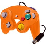 Nintendo Wii & Gamecube - Spice Orange Wired Controller - Old Skool - Image 3