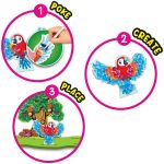 Poke N Create: Jungle Animal Kingdom - Mess Free DIY Activity Craft Kit - Smartivity - Image 3