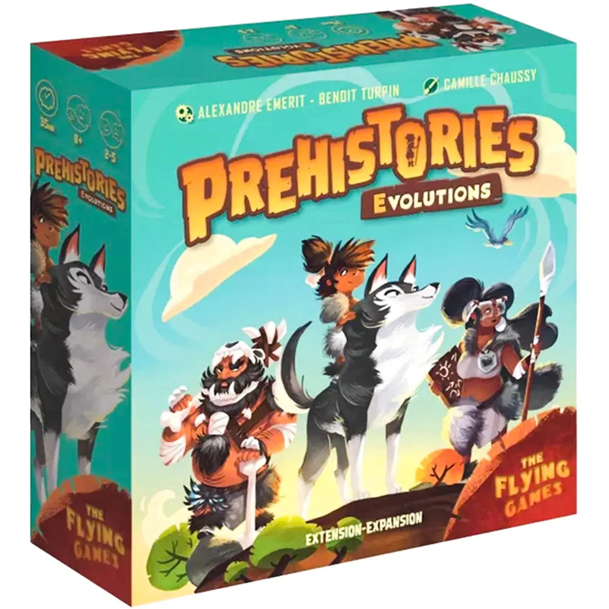 Prehistories-Evolutions-Board-Game-Expansion-25th-Century-Games Prehistories: Evolutions - Board Game Expansion - 25th Century Games - Image 1