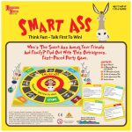 Smart Ass - Trivia General Knowledge Board Game for Family and Adults (2-6 Players, Age 12+) - University Games (2023) - Image 3