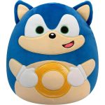 Squishmallows [Sonic the Hedgehog] - Cute Sonic with Gold Ring Plush (8") - Jazwares