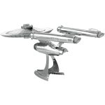 Star Trek - Unpainted USS Enterprise NCC-1701 Ship Figure Model Kit (Steel, Challenging Difficulty) - Fascinations - Metal Earth Series - Image 6
