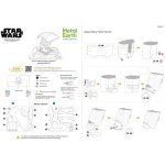 Star Wars - Elite Praetorian Guard Helmet Figure Model Kit (Steel, Moderate Difficulty) - Fascinations - Metal Earth Series - Image 8