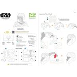 Star Wars - Kylo Ren Helmet Figure Model Kit (Steel, Moderate Difficulty) - Fascinations - Metal Earth Series - Image 8