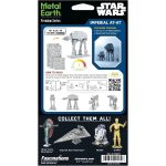 Star Wars - Unpainted Imperial AT-AT Figure Model Kit (Steel, Moderate Difficulty) - Fascinations - Metal Earth Series - Image 3