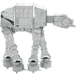 Star Wars - Unpainted Imperial AT-AT Figure Model Kit (Steel, Moderate Difficulty) - Fascinations - Metal Earth Series - Image 8