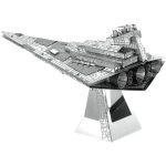 Star Wars - Unpainted Imperial Star Destroyer Figure Model Kit (Steel, Moderate Difficulty) - Fascinations - Metal Earth Series - Image 6