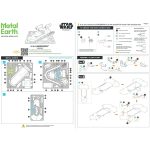 Star Wars - X-34 Landspeeder Figure Model Kit (Steel, Moderate Difficulty) - Fascinations - Metal Earth Series - Image 9