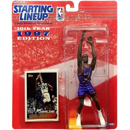 Starting Lineup [NBA: Toronto Raptors] - Marcus Camby Basketball Figure (5") - Kenner - 10th Year 1997 Edition Series