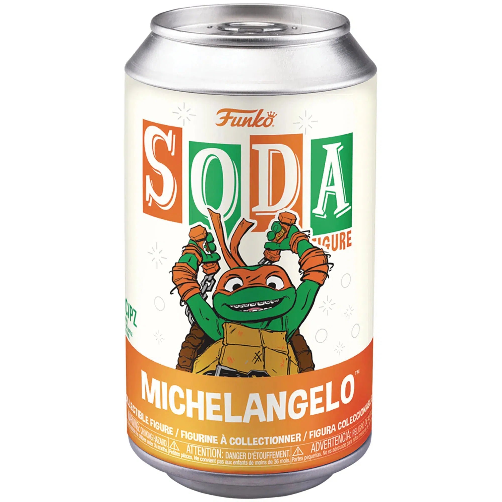 Teenage-Mutant-Ninja-Turtles-Michelangelo-Figure-Funko-Soda-Series Teenage Mutant Ninja Turtles - Michelangelo Figure - Funko - Soda Series - Image 1