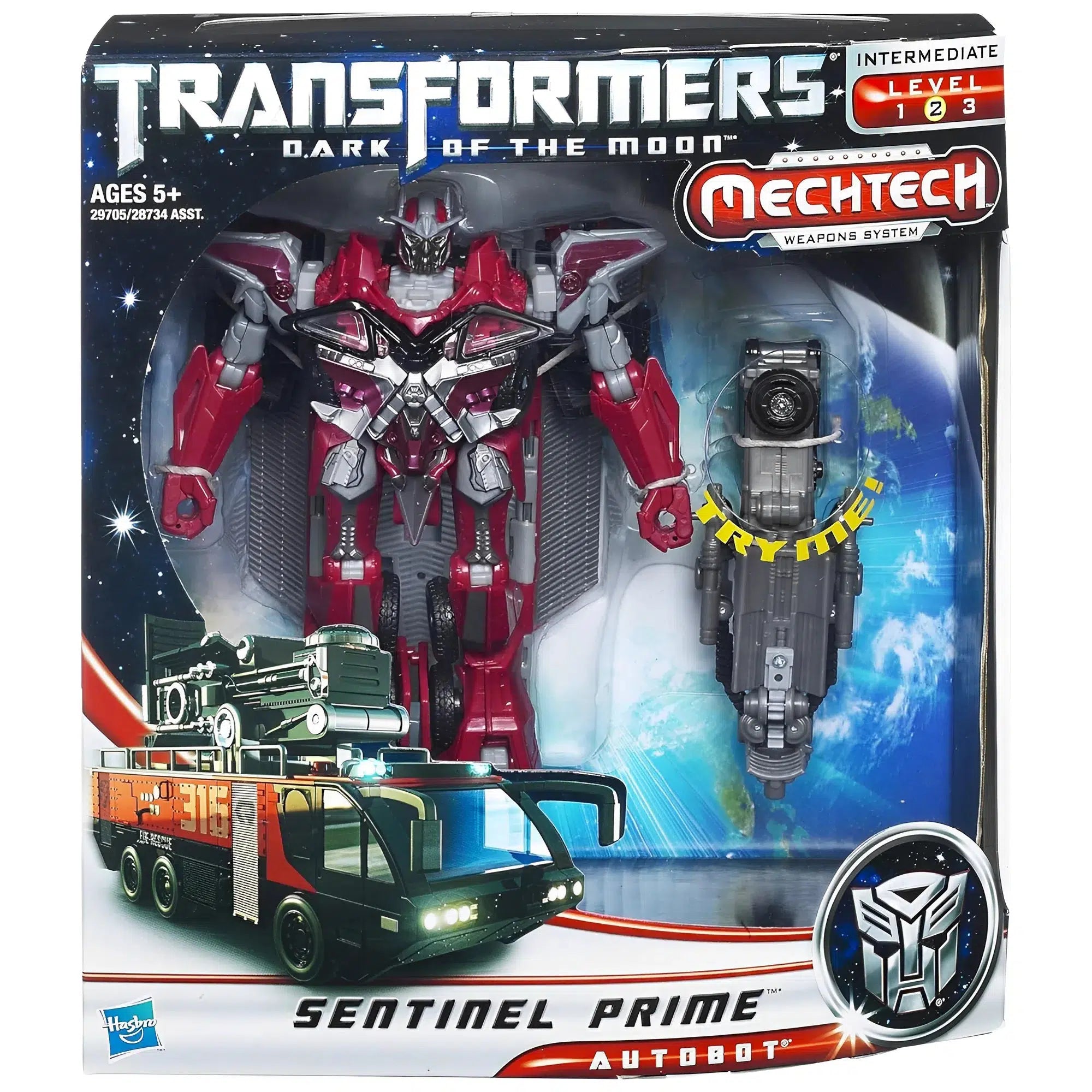 Transformers-Dark-of-the-Moon-Sentinel-Prime-Action-Figure-Hasbro-Mechtech-Weapons-System-Series Transformers: Dark of the Moon - Sentinel Prime Action Figure - Hasbro - Mechtech Weapons System Series - Image 1